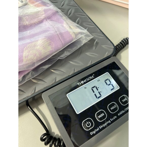 Isaac Mizrahi Live Bridgehampton Printed Shell Cardigan Women Small Lavender NEW - Picture 7 of 7